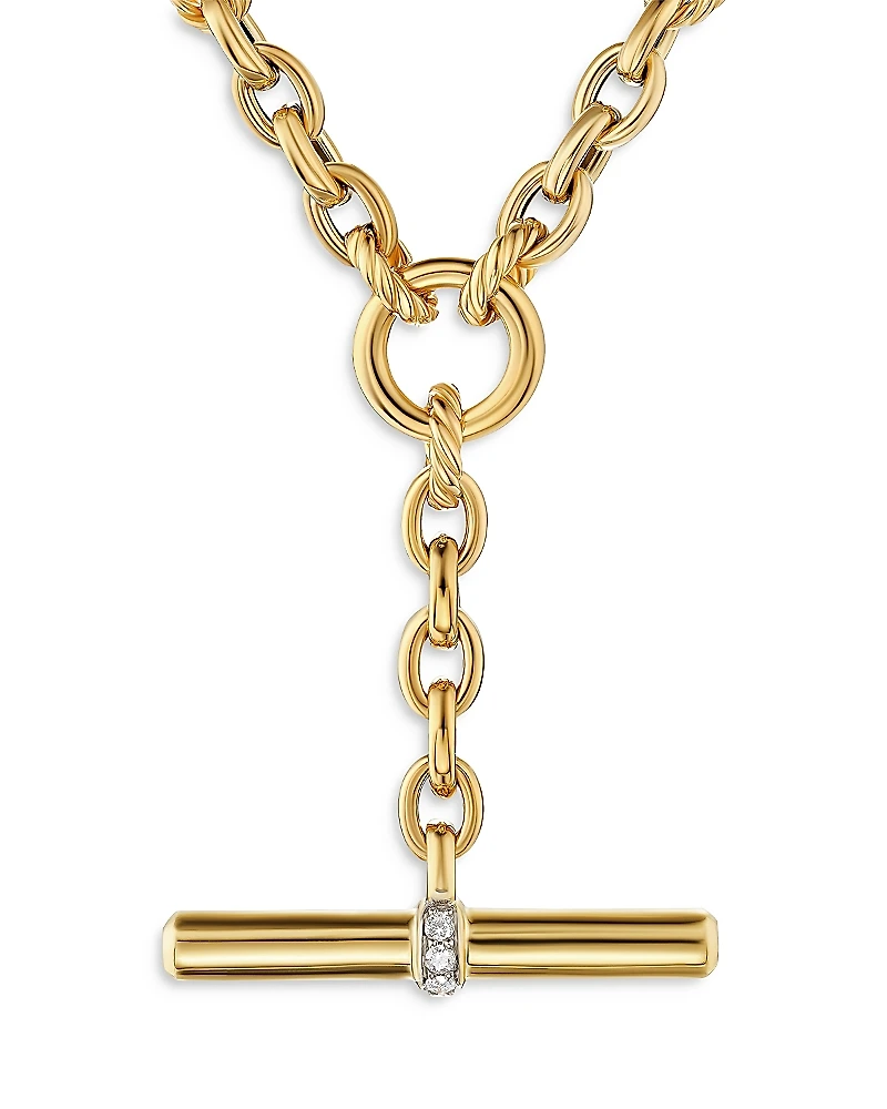 David Yurman Mercer Petite Toggle Chain Necklace