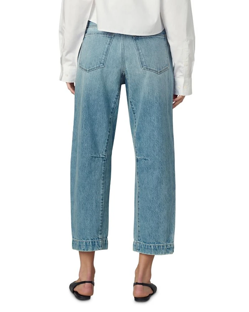 The Wilder High Rise Relaxed Barrel Jeans Sincere
