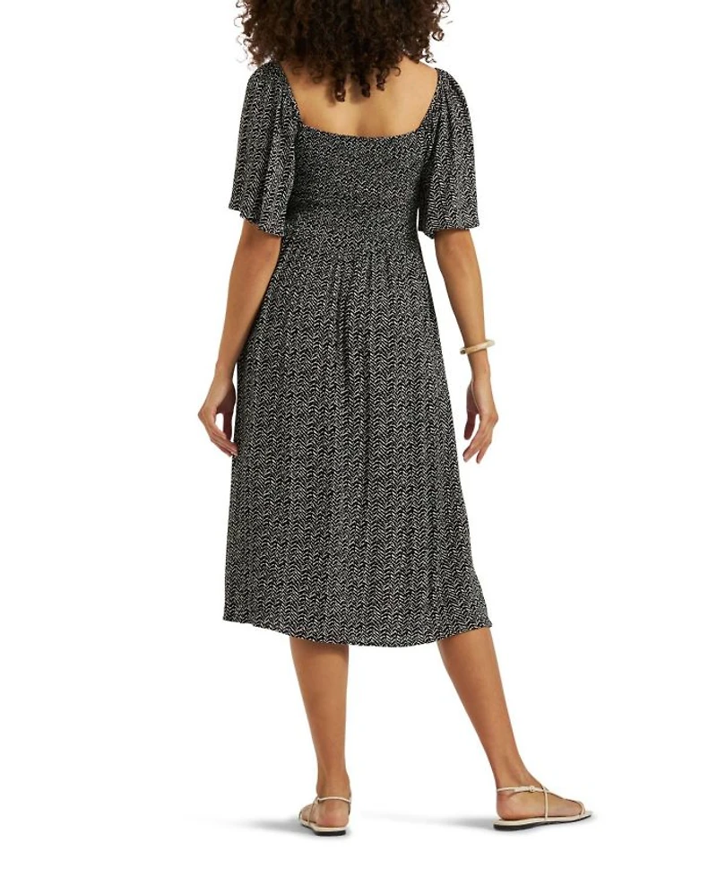 Emmy Shirred Dress