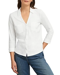 Hobbs London Zariah Slub Shirt