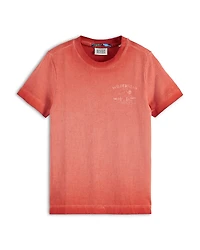 Scotch & Soda Boys' Garment Dyed Tee - Little Kid, Big Kid