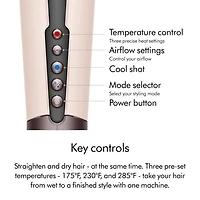 Limited Edition Airstrait™ Straightener | Jasper Plum