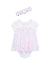 Girls' Rosebud Bodysuit & Headband Set - Baby