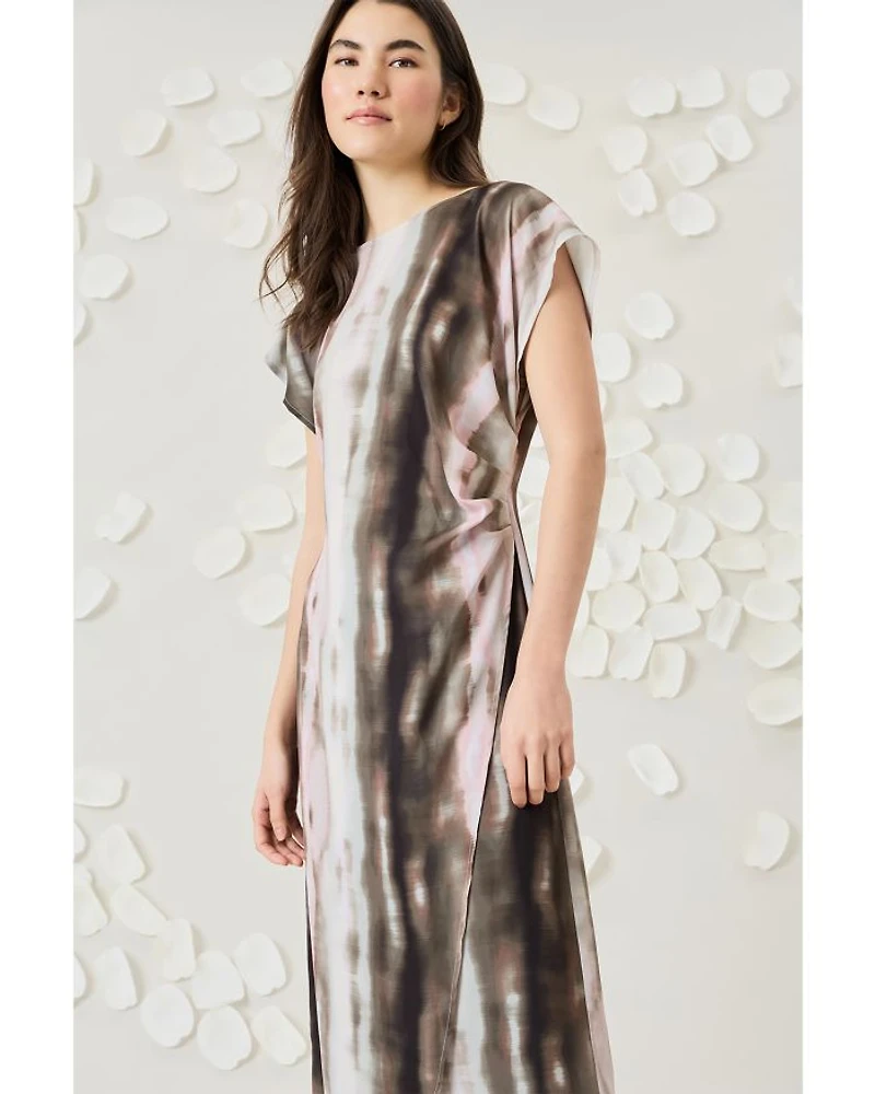 Satin Midi Dress
