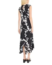 Illuminated Floral High Low Dress