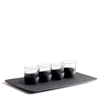 Villeroy & Boch Manufacture Rock Shot Glass 5 Piece Tasting Set