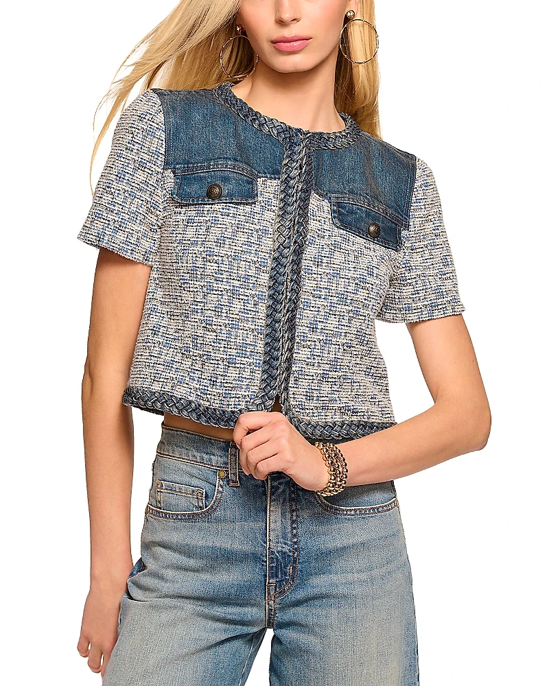 Ramy Brook Libby Tweed Jacket