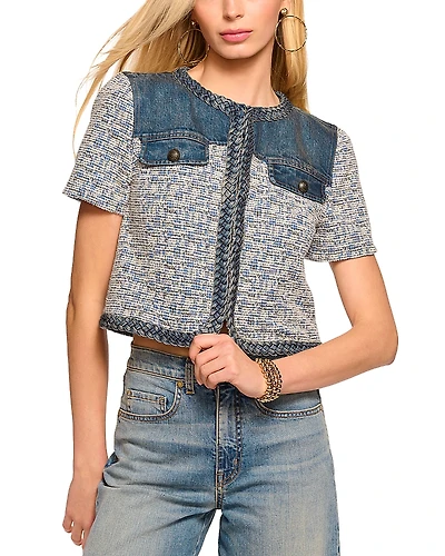 Ramy Brook Libby Tweed Jacket