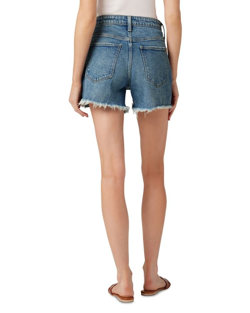 The Jessie High Rise Denim Shorts Not Your B