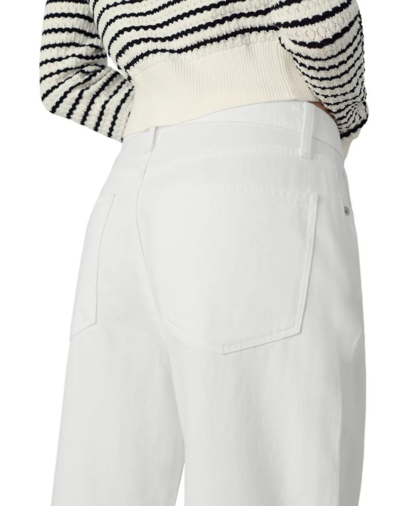 The Ryan Low Slung Baggy Jeans White