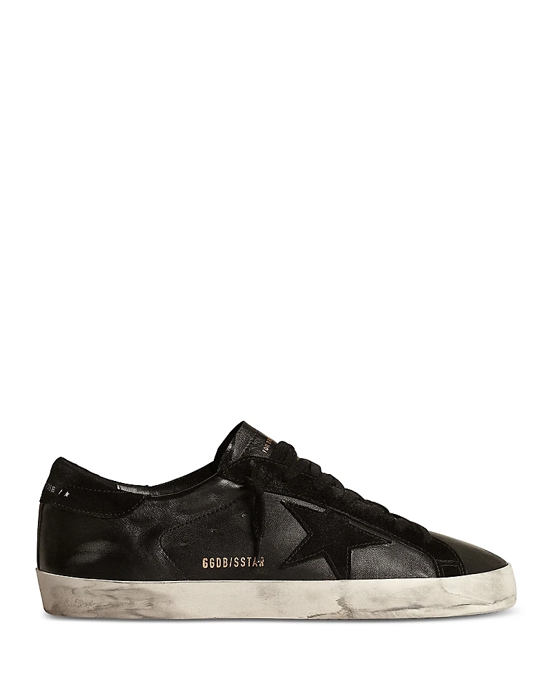 Golden Goose Men's Super Star Nappa Leather Sneakers