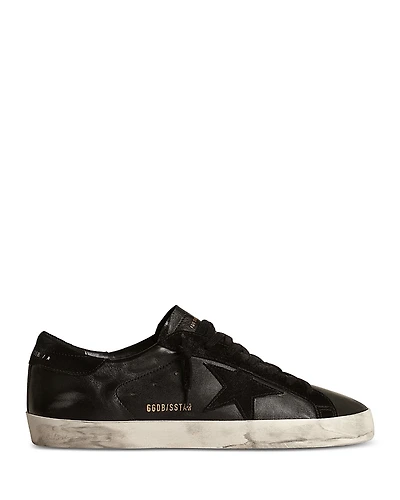 Golden Goose Men's Super Star Nappa Leather Sneakers