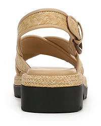Women's Helena Raffia Slingback Sandals