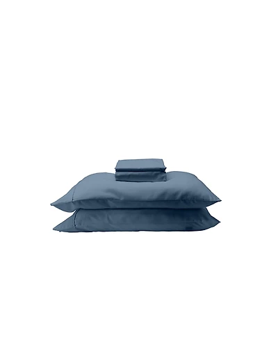 ettitude CleanBamboo Hemp Linen+ Sheet Set, California King