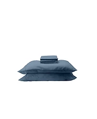 ettitude CleanBamboo Hemp Linen+ Sheet Set, California King
