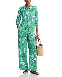 Palm Satin Shirt - Exclusive