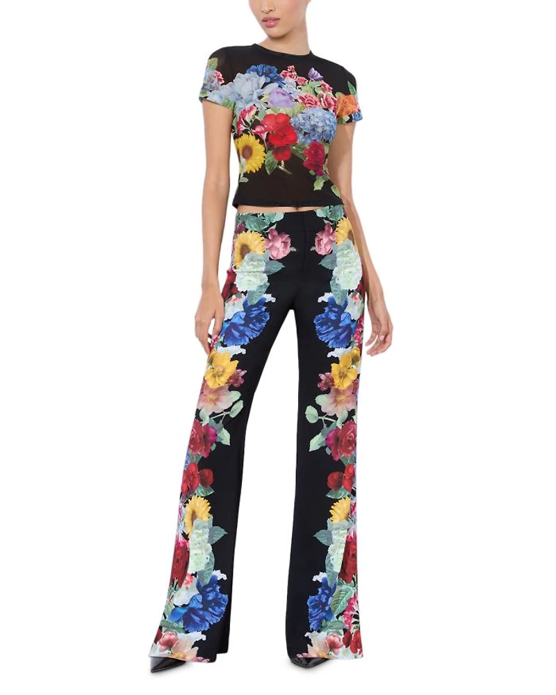 Andrew Mid Rise Bootcut Pants