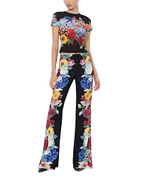 Andrew Mid Rise Bootcut Pants