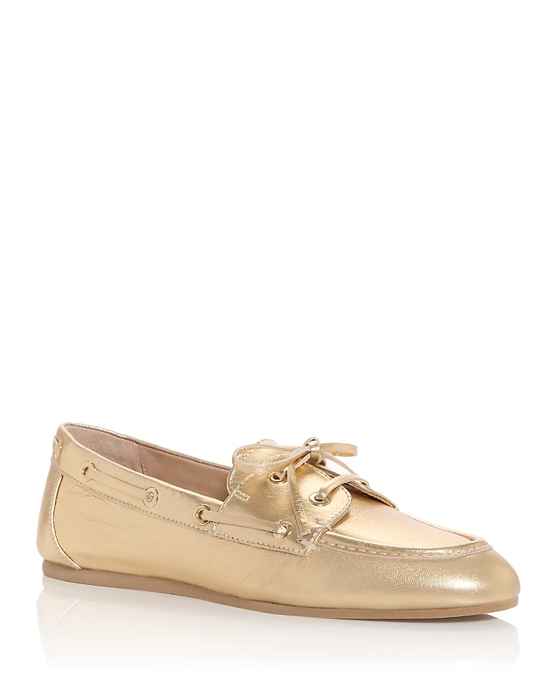 Stuart Weitzman Women's Tinsley Moccasin Boat Shoe Loafers