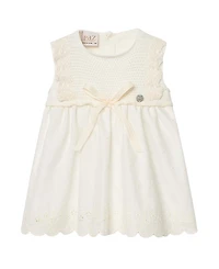 Paz Rodriguez Girls' Combined Dress - Baby
