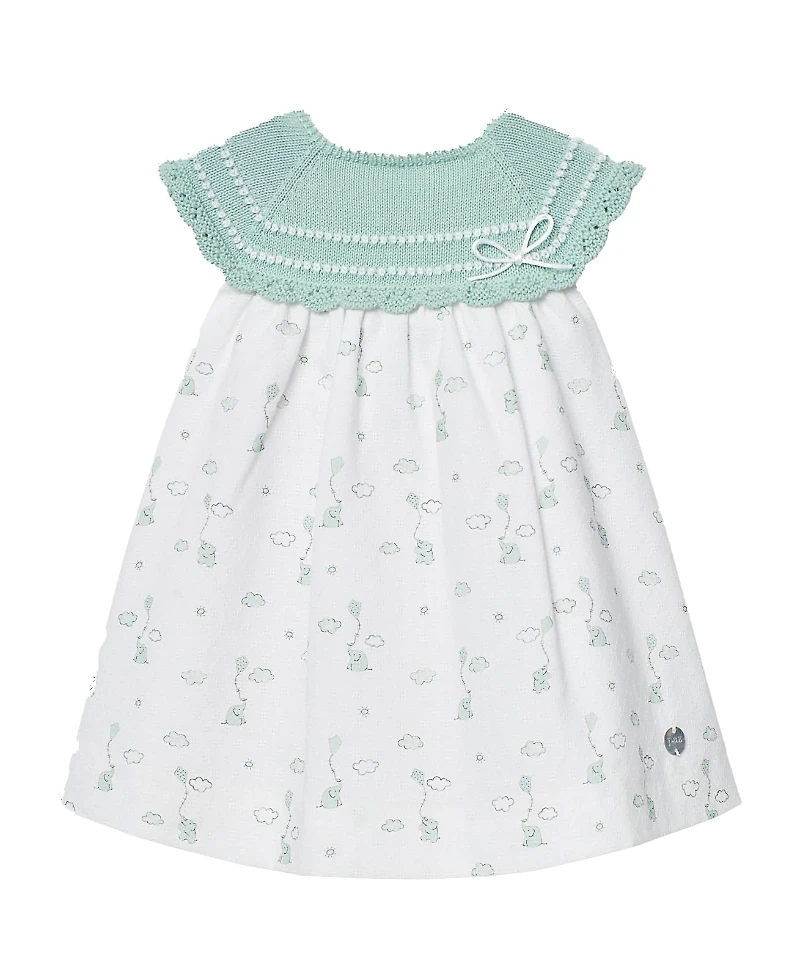 Paz Rodriguez Girls' Eido Combined Dress - Baby