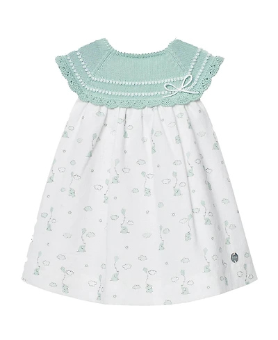Paz Rodriguez Girls' Eido Combined Dress - Baby