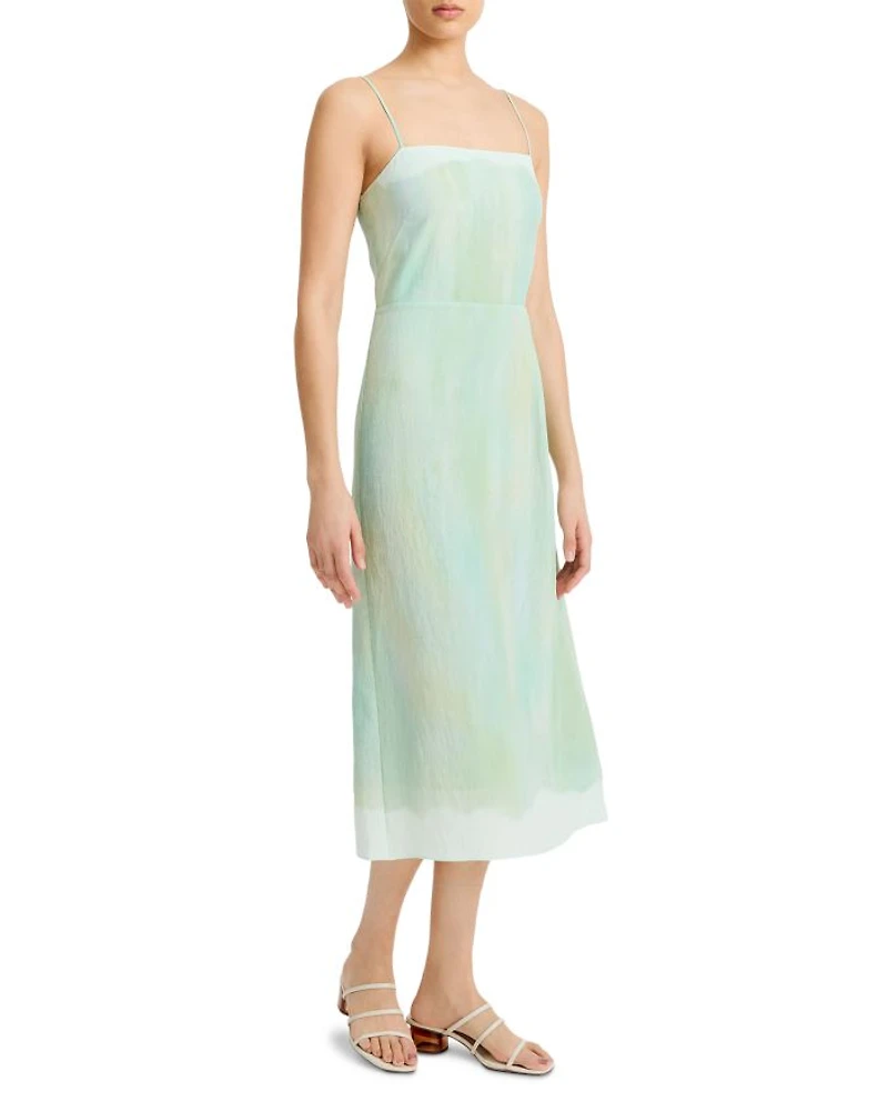 Painted Pastel Board Midi Dress