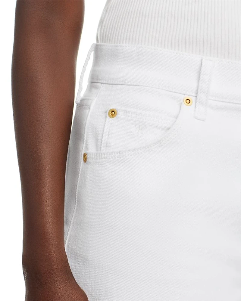 Rafaella High Rise Ankle Jeans White - Exclusive