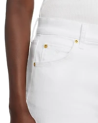 Rafaella High Rise Ankle Jeans White - Exclusive