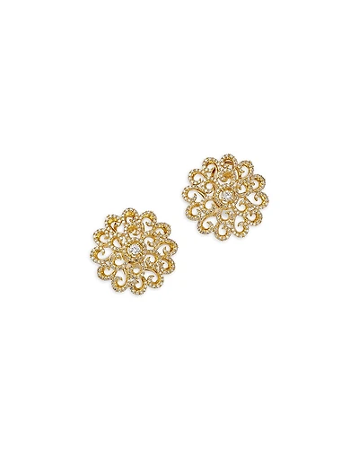 Bloomingdale's Fine Collection Diamond Filigree Statement Earrings