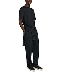 Ivan Wave Jacquard Oversized Tee