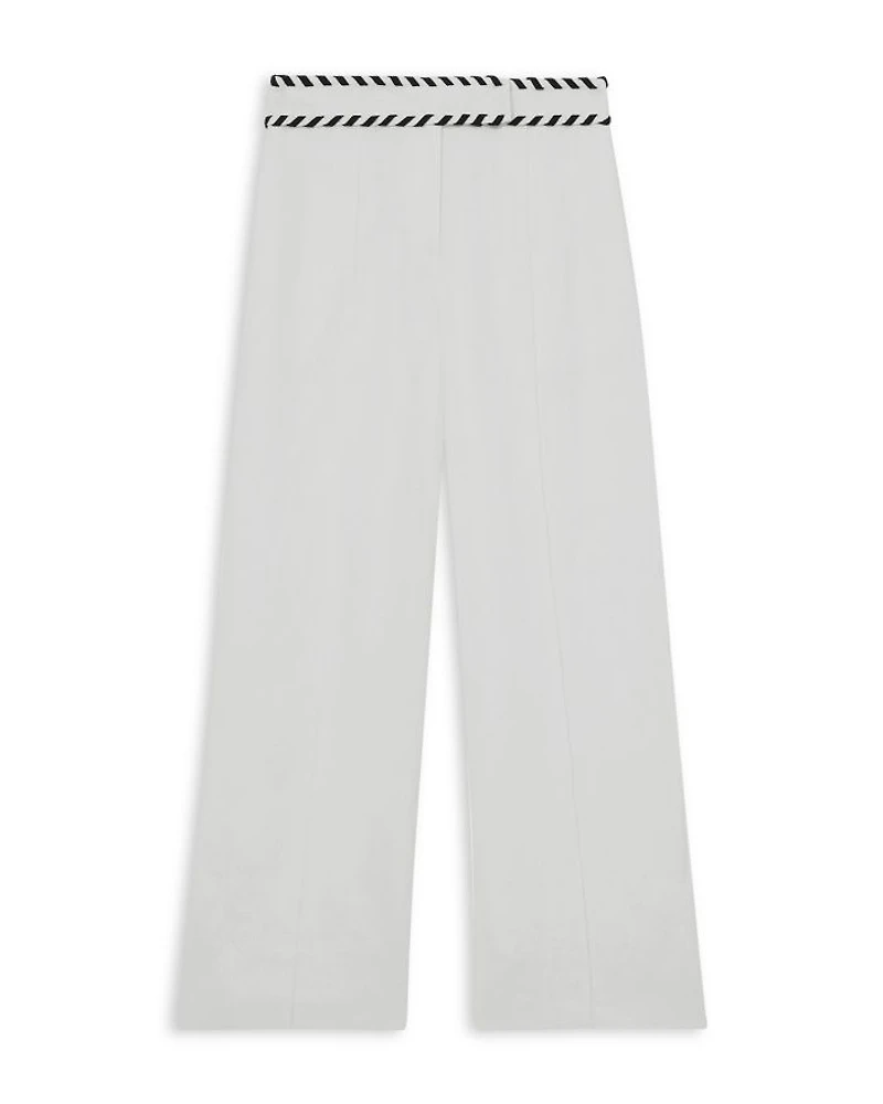 Fawn Linen Wide Leg Pants