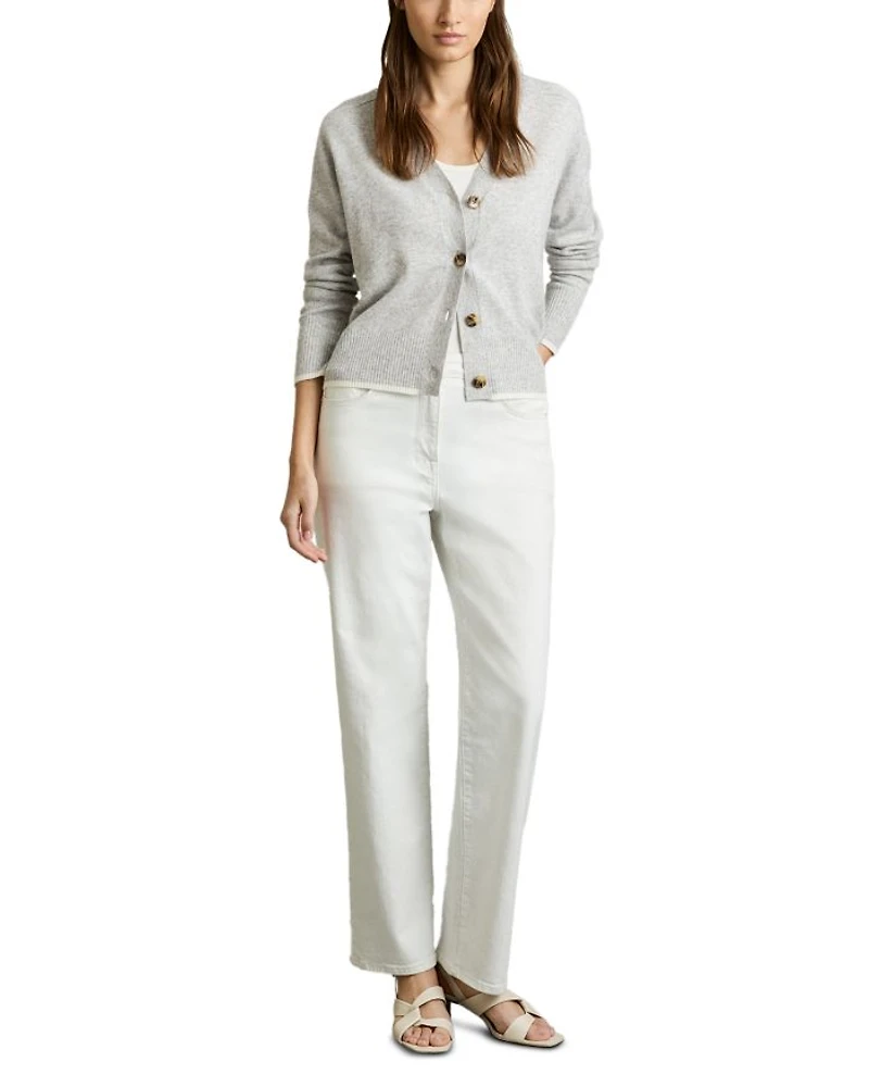 V Neck Cardigan Sweater