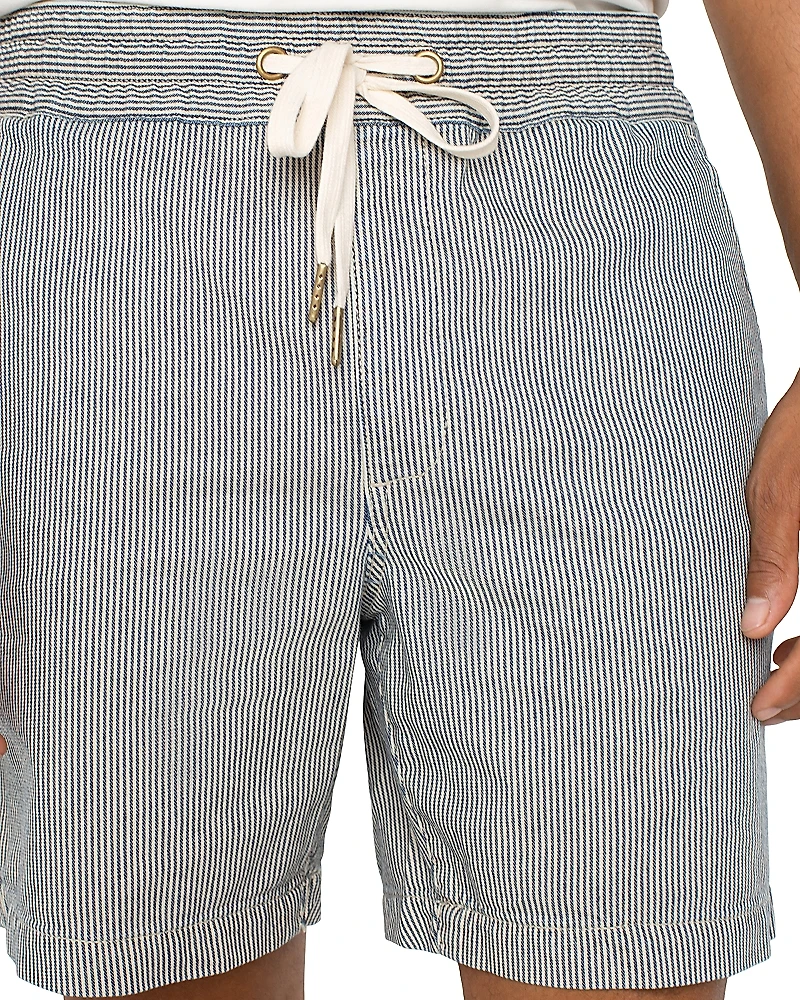 Liverpool Los Angeles Straight Fit Drawstring 7 Shorts