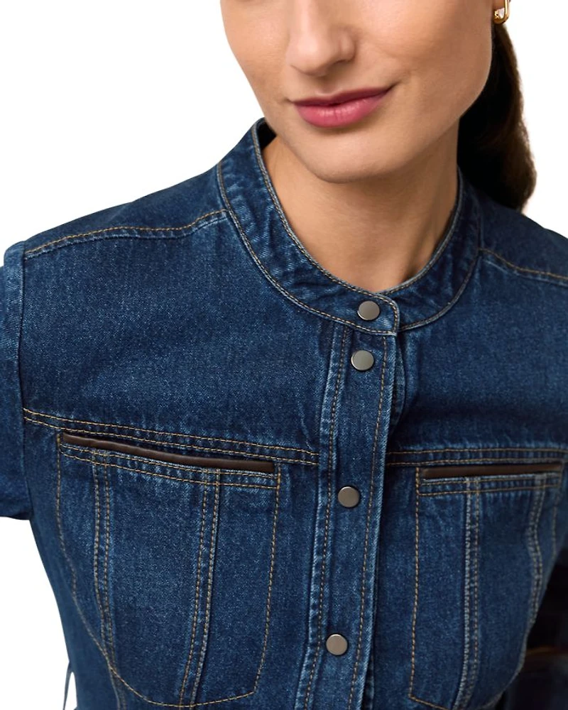 Myra Denim Midi Dress