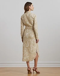 Floral Linen Shirtdress