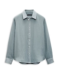 Finch Gauze Stripe Casual Button Down