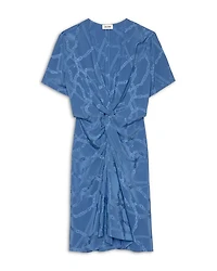 Rozom Jac Chaines Silk Dress