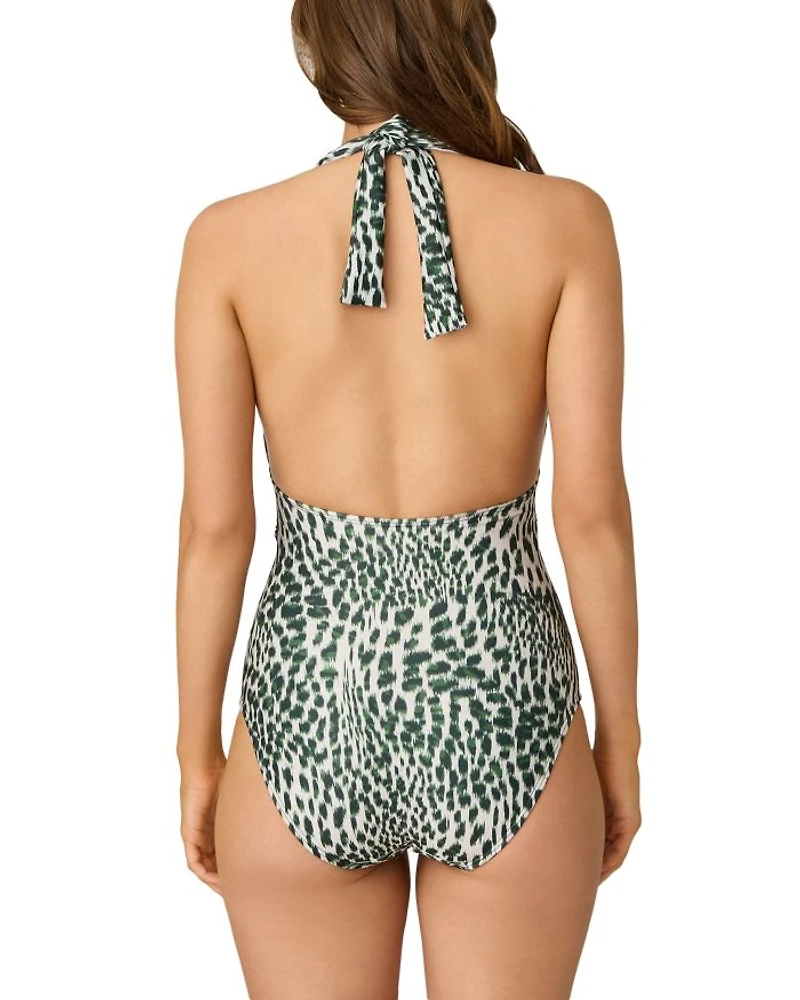 Halter One Piece Swimsuit