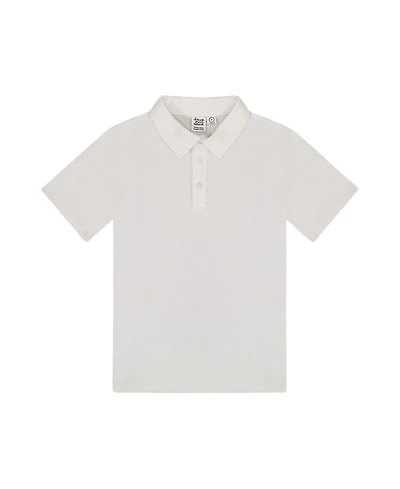 Deux par Unisex Short Sleeve Polo Shirt - Big Kid
