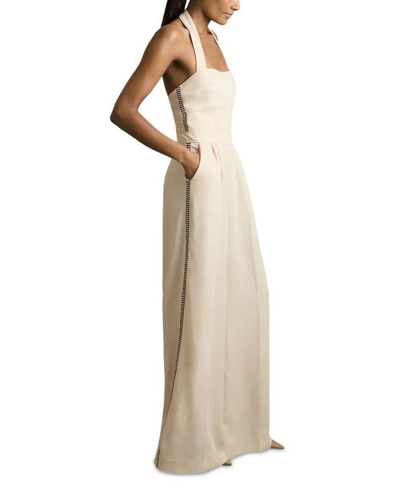 Viola Whipstitched Jumpsuit