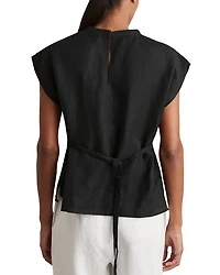 Soleya Linen Blend Tee
