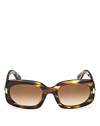 Icon Collection Rectangle Sunglasses, 54mm