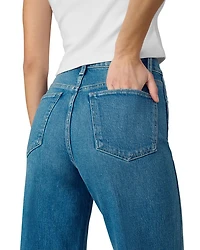 The Front Seamed High Rise Wide Leg Jeans Biggest Fan