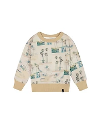 Deux par Deux Boys' Printed Pullover Sweatshirt