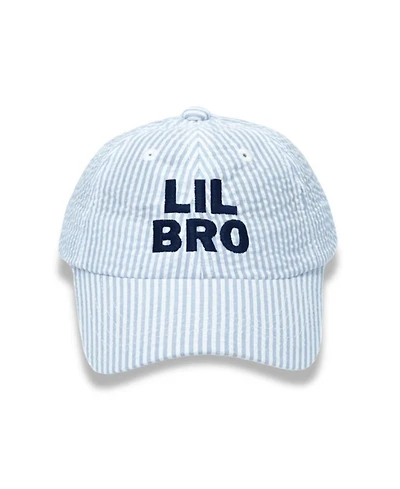 Boys' Seersucker Lil Bro Baseball Hat - Baby