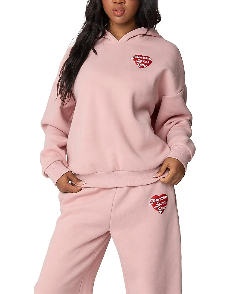 Edikted Someone Loves You Hoodie