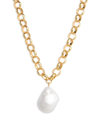 Shashi Giselle Cultured Freshwater Pearl Chain Necklace, 8