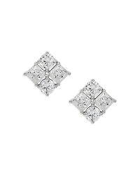 Nadri Cubic Zirconia Cluster Stud Earrings