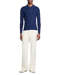 Rib Knit Polo